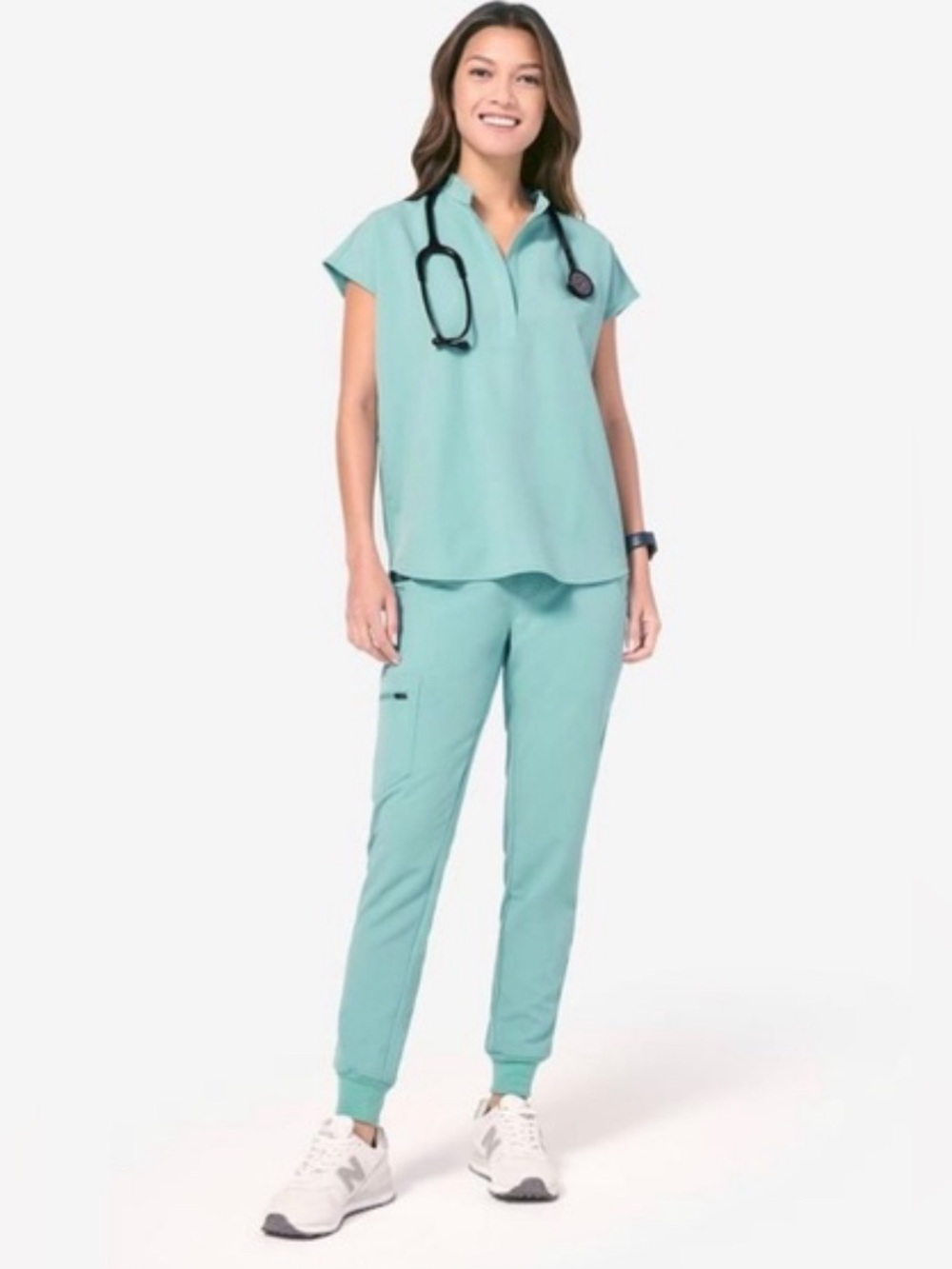 Figs seaglass rafaela top size small